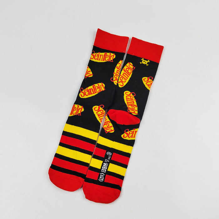 Wholesale Sock Cartoon trend sports anime medium socks JDC-SK-XiuZ008