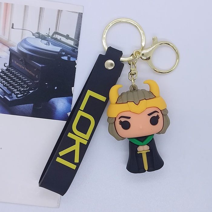 Wholesale Cartoon Doll Keychain Pendant Bag Car Keychain Accessories Gift