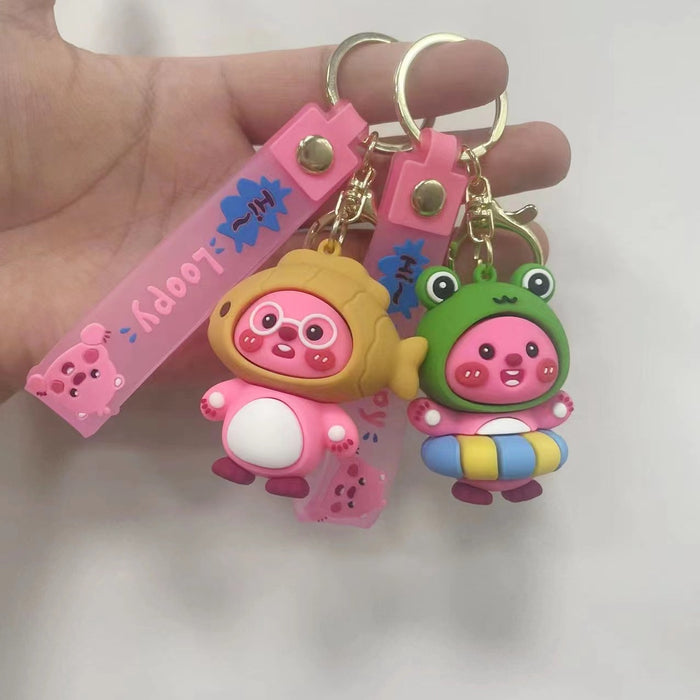 Wholesale Cartoon Doll PVC Keychain JDC-KC-LuoYan004