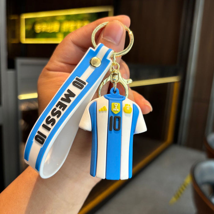 Wholesale 2pcs World Cup Football Keychain - Soccer Ball Pendant Event Souvenir Bag Charm