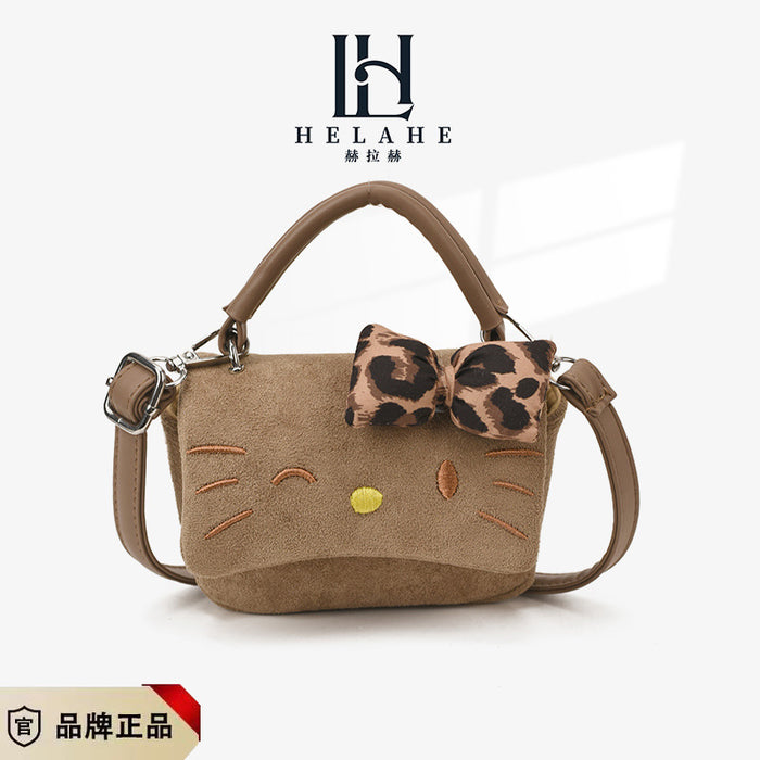 Wholesale Autumn and winter small handbag,  cute cartoon vintage single-shoulder crossbody bag