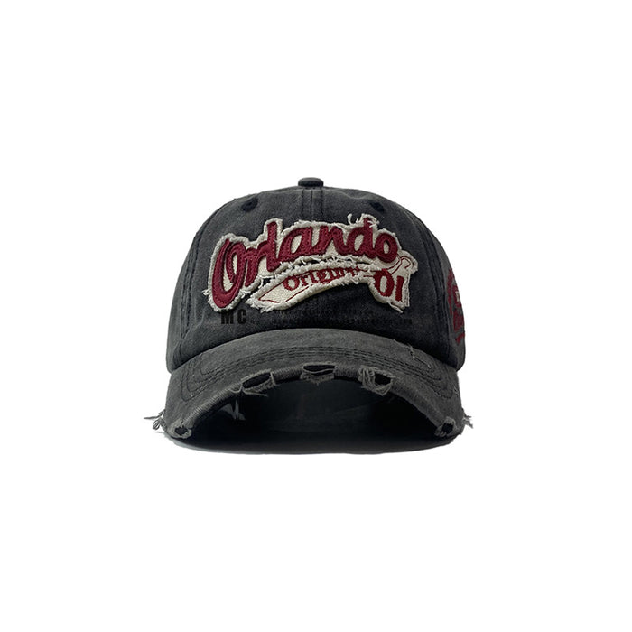 Wholesale Cotton Ripped Baseball Cap JDC-HT-MuC001