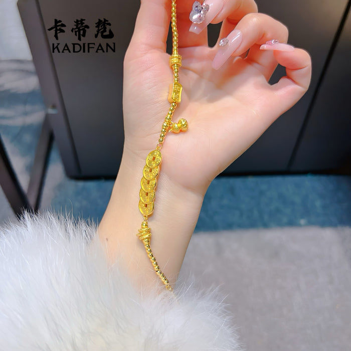 Wholesale Bead bracelet, trendy women's style, coin wrapping