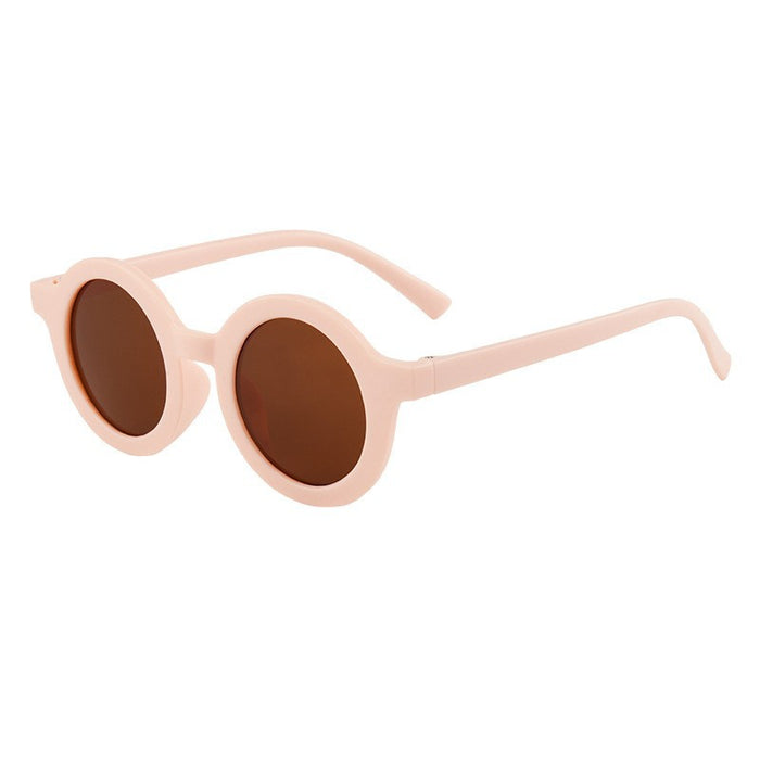 Wholesale Customized round sunglasses for babies, fashionable sunglasses for children, round frame sunglasses for children