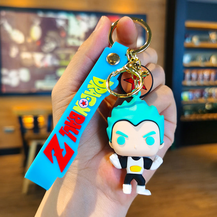 Wholesale Rubber Cartoon Doll Three-dimensional Keychain JDC-KC-Tingm089