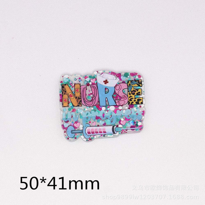 Wholesale Cartoon Organ Acrylic Pin DIY Patch Accessories JDC-FK-OuYie011