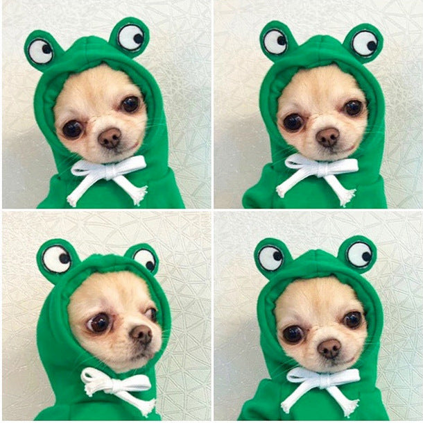 Wholesale Dog Clothes Transformed into Dog and Cat Clothes for Small and Medium-Sized Dogs Pet Supplies,   French Bulldog Cat Clothing