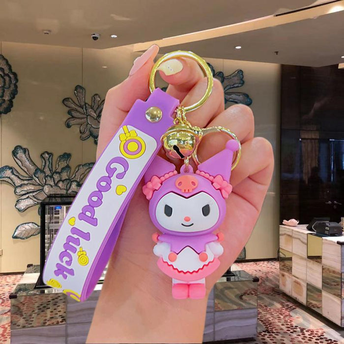 Wholesale Cartoon Doll Silicone Keychain JDC-KC-MingT066