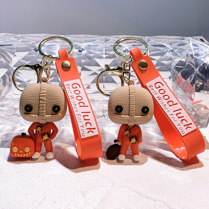 Wholesale Cartoon Doll PVC Keychain JDC-KC-Qiwei009