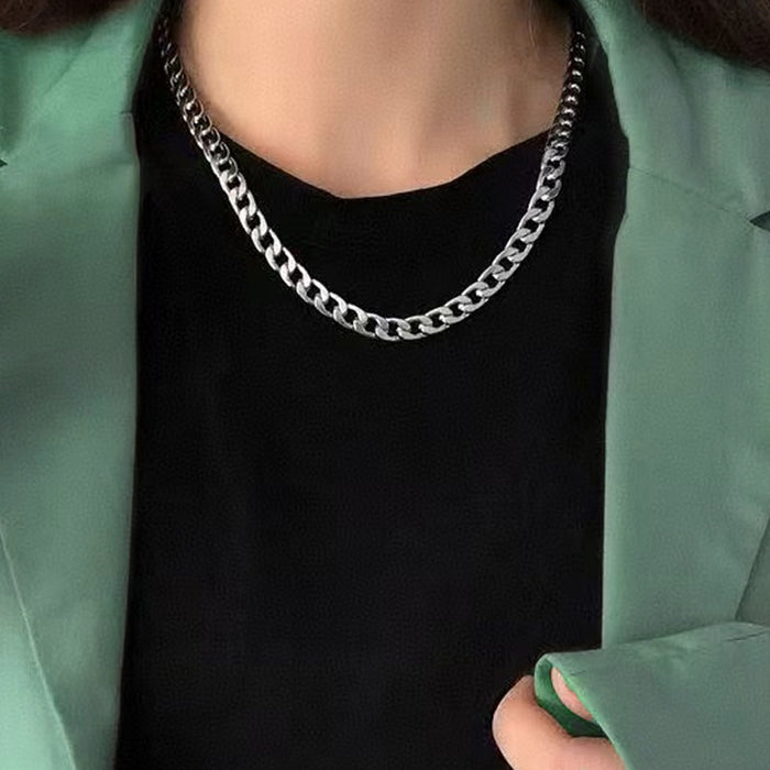 Wholesale Titanium steel Cuban chain necklace accessories Stainless steel necklace Clavicle chain