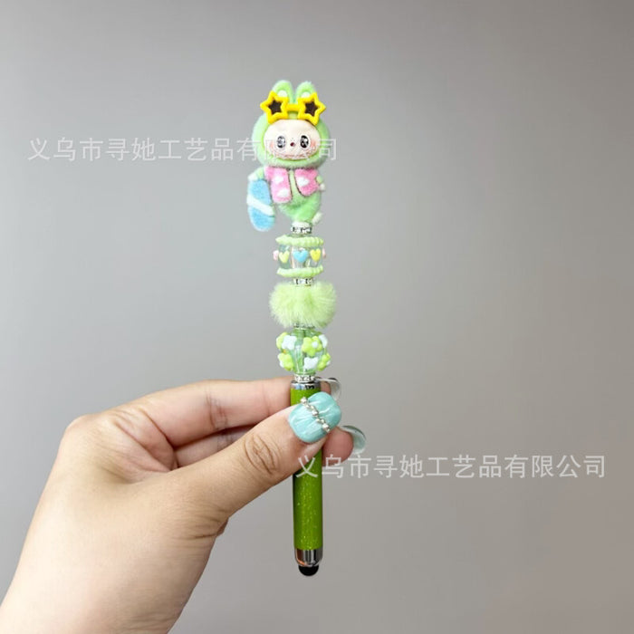 Wholesale DIY Cute Beaded Pen for Mobile Phones and Tablets Touch Screen Gel Ballpoint Pen
