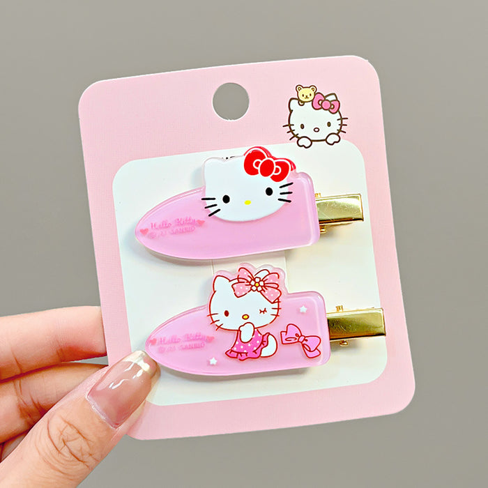 Wholesale Cartoon Resin Hairpin JDC-HC-HengX014