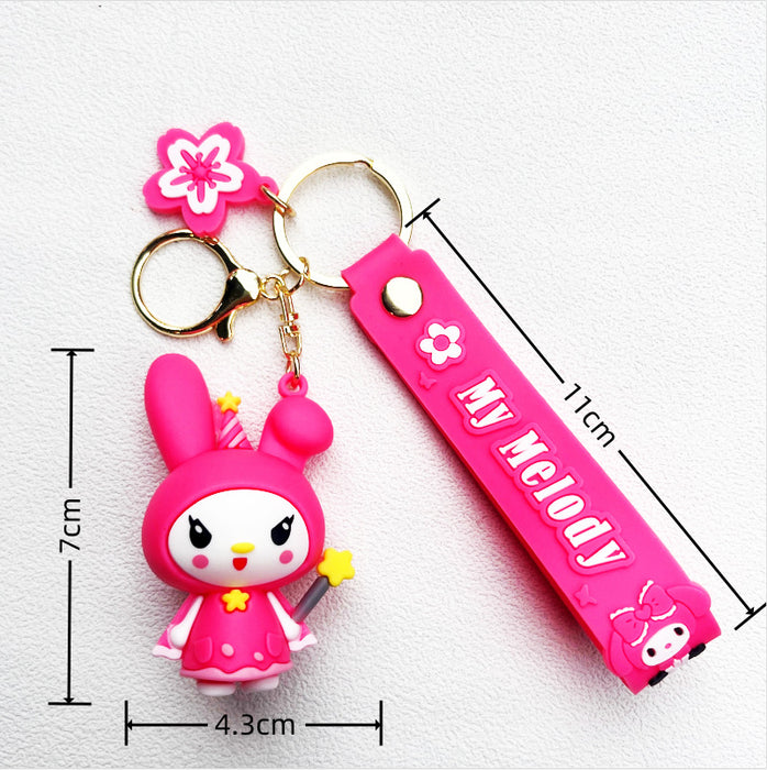 Wholesale Cartoon Doll PVC Keychain JDC-KC-ChuC025