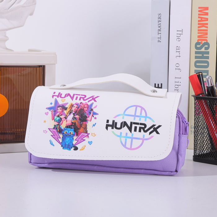 Wholesale KPOP Anime Large Capacity Pencil Case