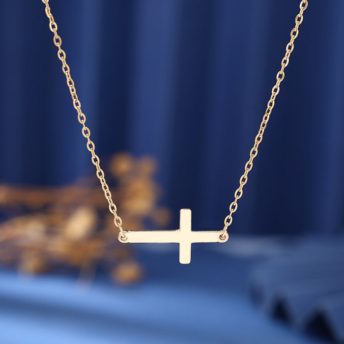 Wholesale Cross Series Copper Pendant Necklace