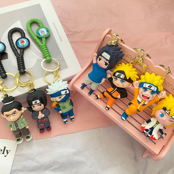 Wholesale Cartoon Doll Silicone Keychain JDC-KC-MingT012