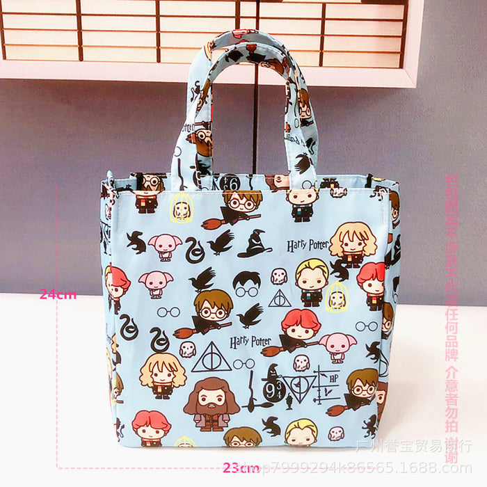 Wholesale Cartoon Print Oxford Cloth Tote Bag JDC-HB-YuB001