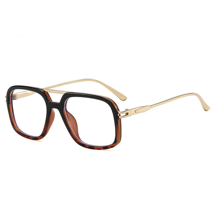 Wholesale Double Bridge Blue Light Blocking Fashion Glasses Frame for Women Everyday Street Style Accessory Resale