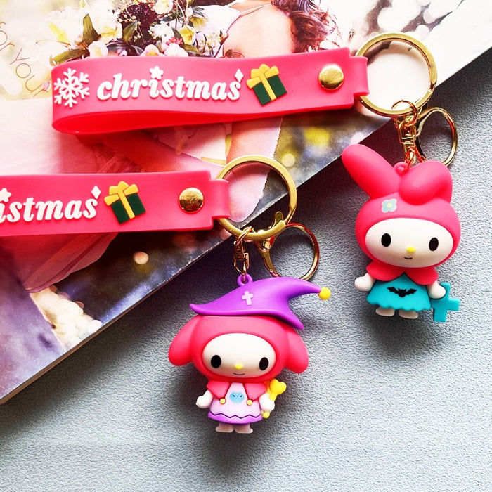 Wholesale PVC Cartoon Doll Keychain JDC-KC-WuYi214