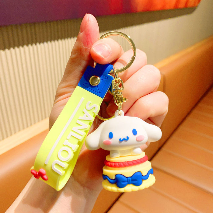 Wholesale Cartoon Doll Silicone Keychain JDC-KC-JuJi005