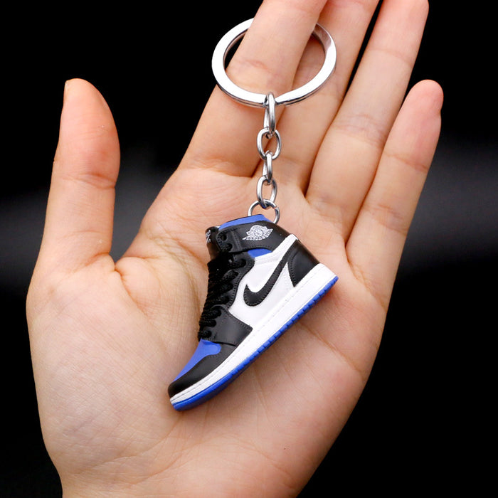 Wholesale PVC Mini Basketball Shoe Keychain JDC-KC-QLPing008