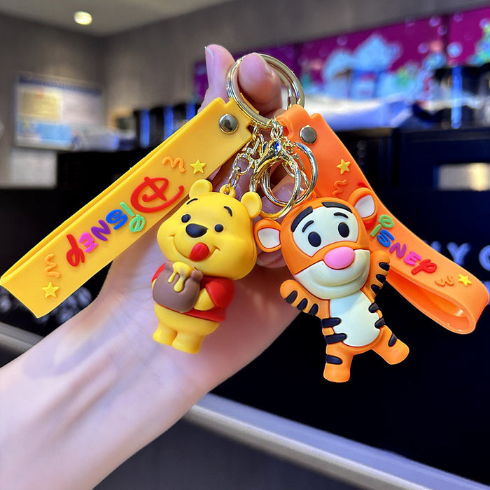 Wholesale 2024 Silicone Cartoon Doll Keychain JDC-KC-ZiX029