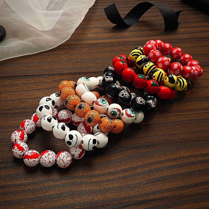 Wholesale skull spider bracelet men and women Horror Halloween bracelet bracelet