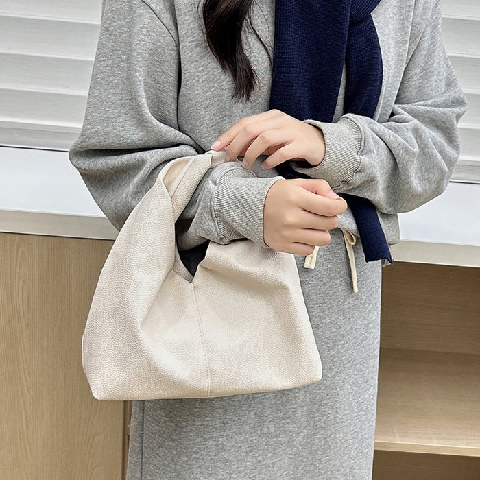 Wholesale Niche design cloud bag handbag summer new style high-end pleated croissant bag soft PU shoulder bag women' s bag