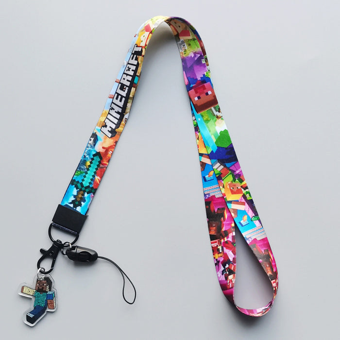 Wholesale Polyester Cartoon Phone Neck Strap With Card Holder Style Gift Resale