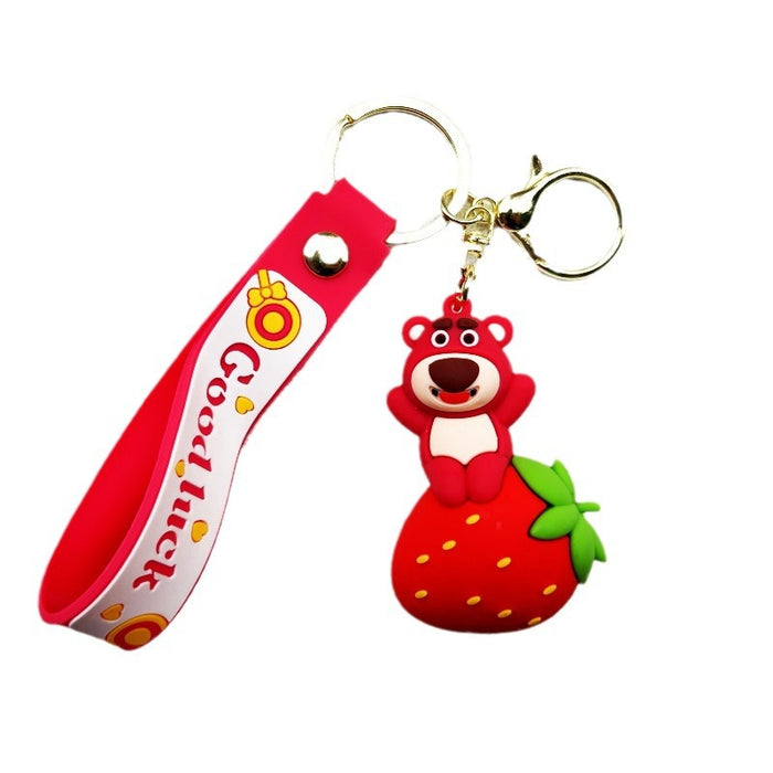 Wholesale PVC cartoon doll Keychain JDC-KC-WuYi094