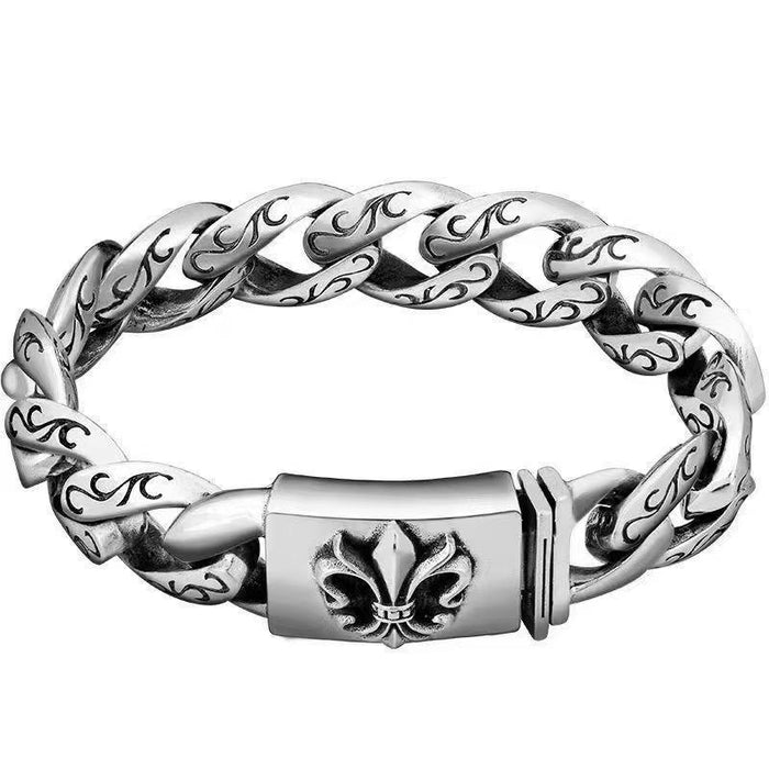 Wholesale Classic men's and women's retro cross dice bracelet
