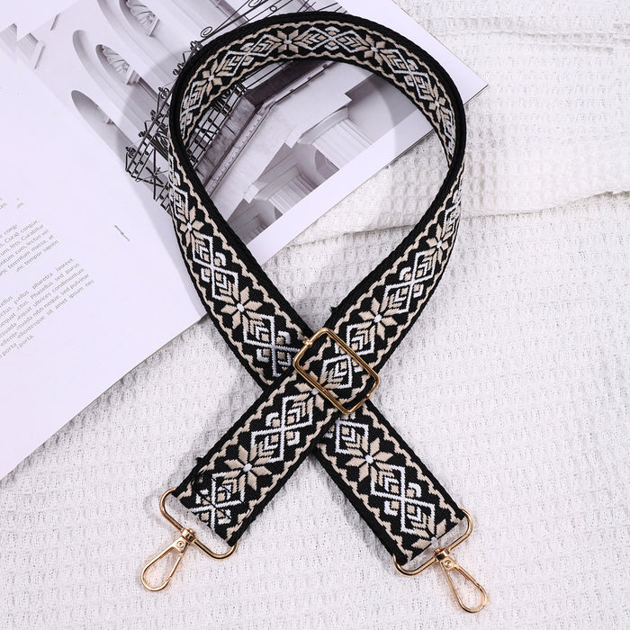 Wholesale DIY Simple Ethnic Style Polyester Wide Bag Belt JDC-BS-HuLi003