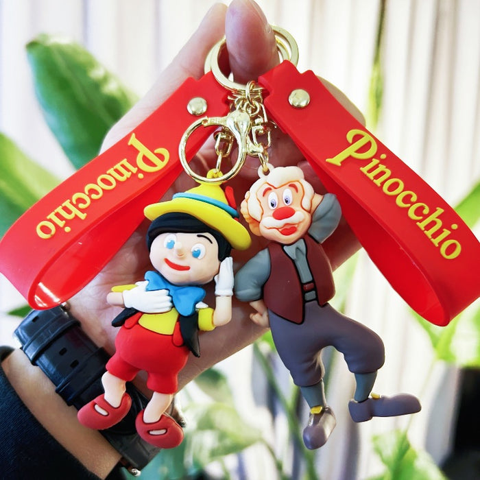 Wholesale PVC Cartoon Doll Keychain JDC-KC-WuYi144