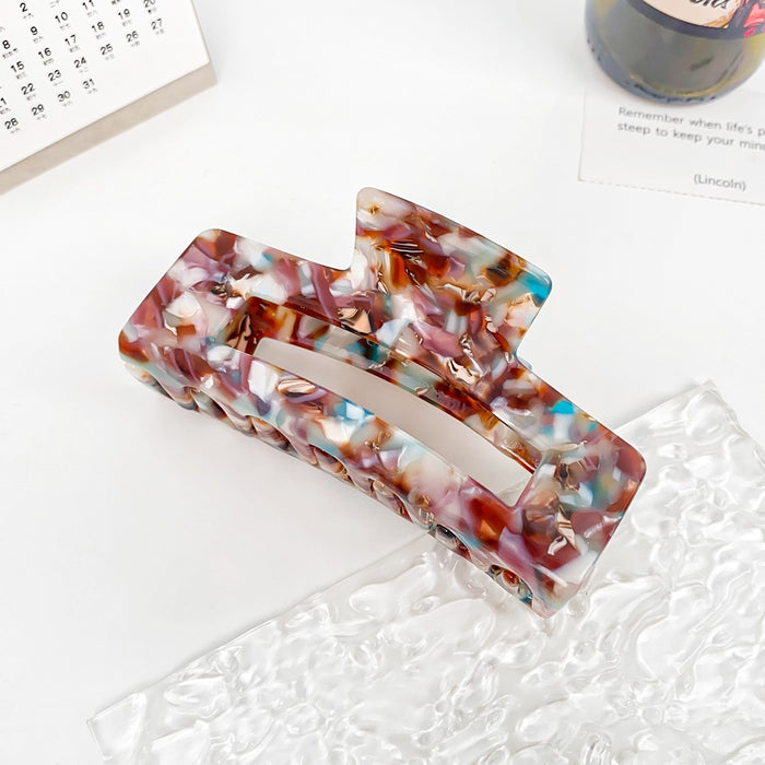 Wholesale Acetate Leopard Print Hair Claw Clip for Everyday Styling Hair Accessory