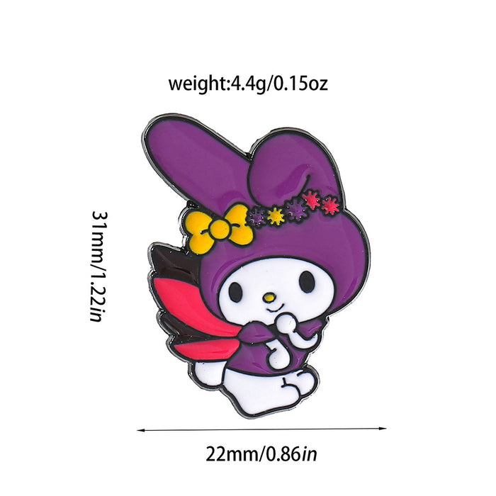 Wholesale Cartoon Cat Brooch Metal Badge Pirate Design Pin Everyday Jewelry Accessory