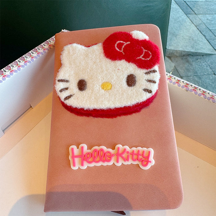 Wholesale Creative Cartoon Plush Notebook High-Value Planner Alphabet Journal Notebook