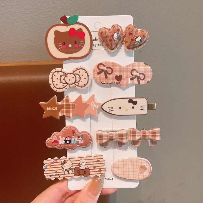 Wholesale Kids Cute Headwear Cyber Hair Clips