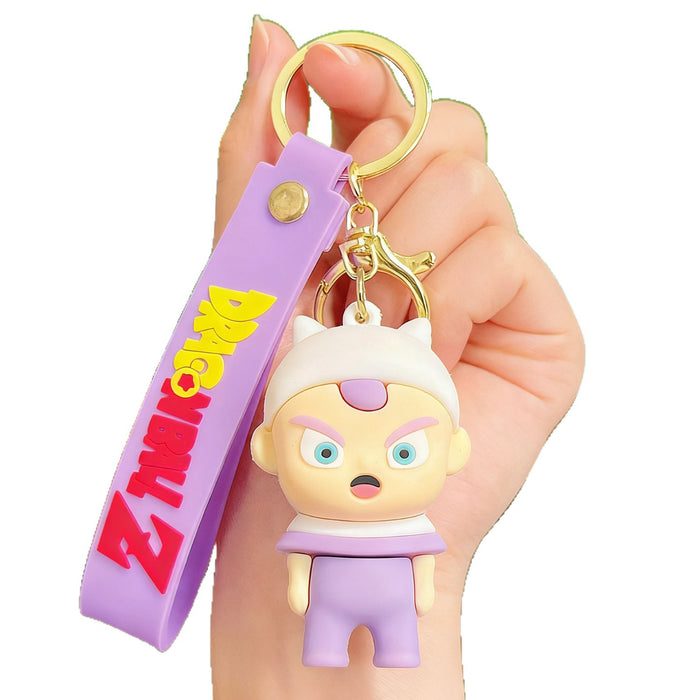 Wholesale Cartoon Keychain Silicone PVC Bag Charm Gift Accessory
