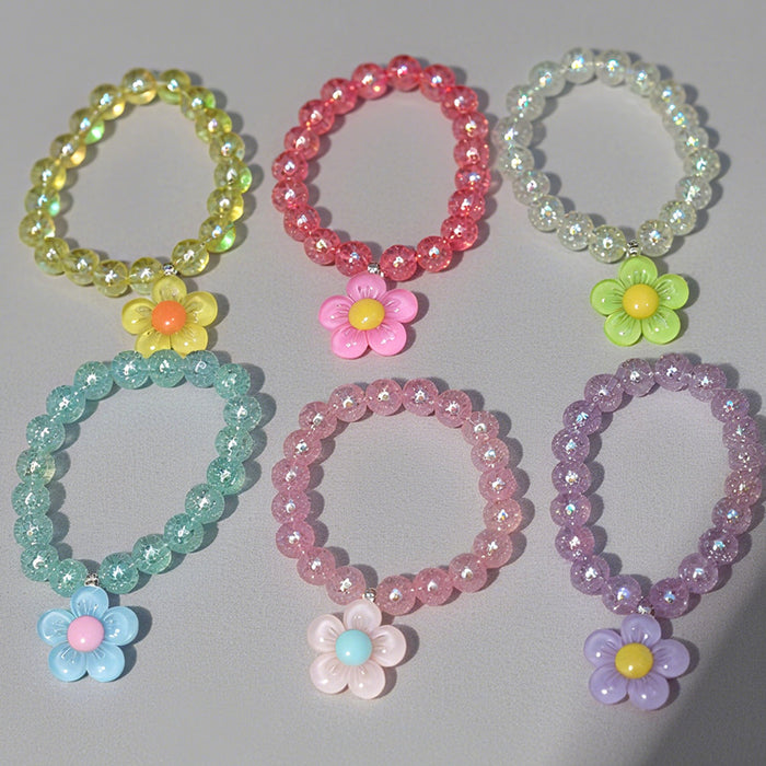 Wholesale Rainbow crystal bead bracelet