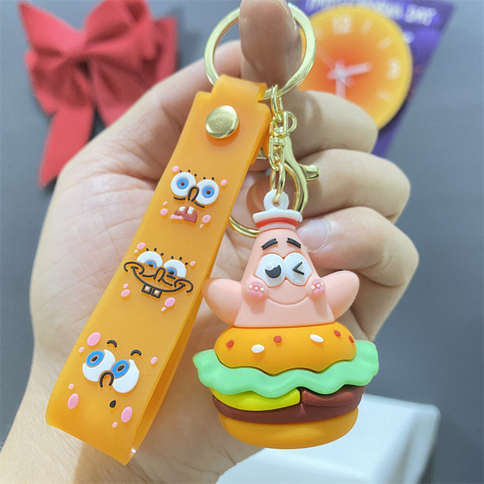 Wholesale PVC Cute Cartoon Doll Keychain JDC-KC-WuYi059