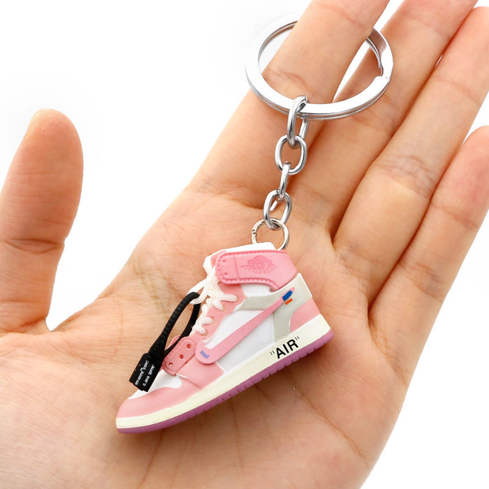 Wholesale PVC Shoe Model Keychain JDC-KC-QLPing005