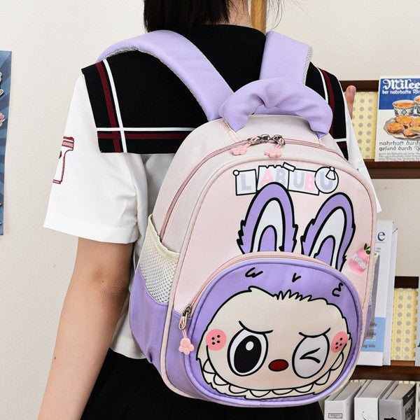 Wholesale children' s schoolbag backpack with spine protection