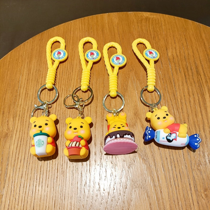 Wholesale Cartoon Silicone Doll Keychain JDC-KC-MingT253