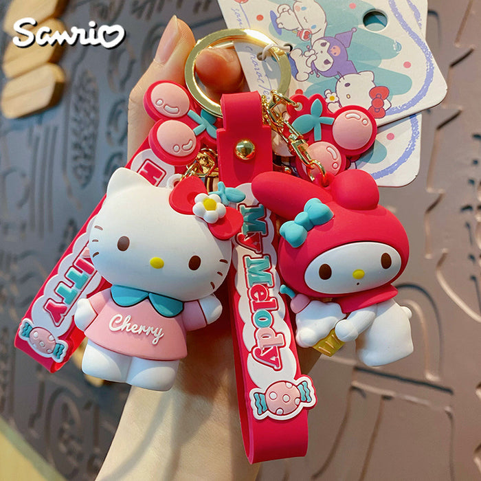 Wholesale Cartoon Doll Silicone Keychain (S) JDC-KC-BaiM071