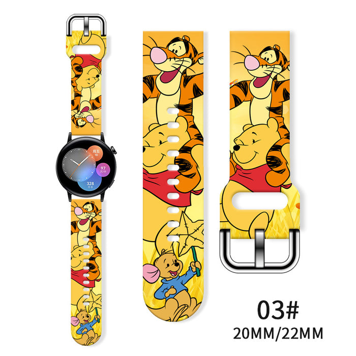 Wholesale Tpu Printed Watch Strap JDC-WD-NuoQi030