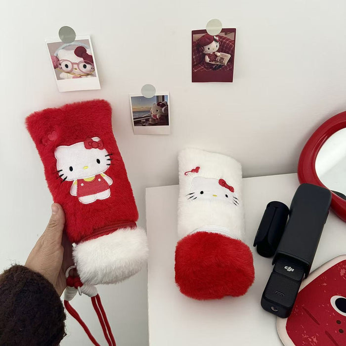 Wholesale Cat Plush Toothpaste Pencil Bags