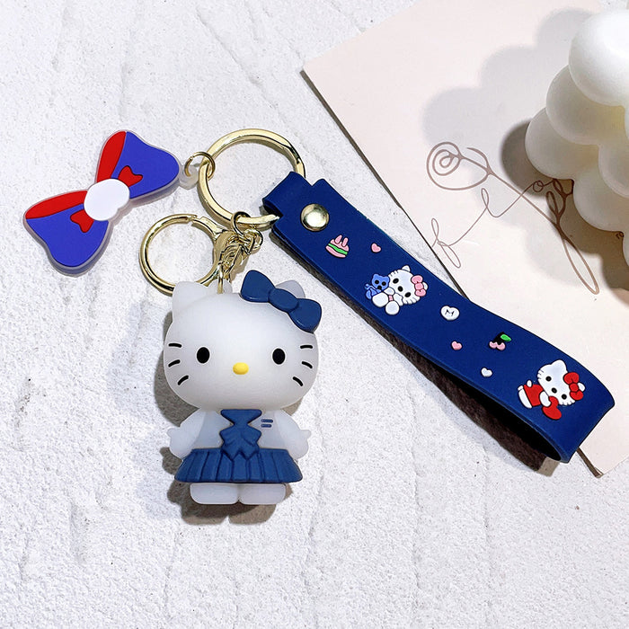 Wholesale PVC Cartoon Doll Keychain JDC-KC-Qiwei023