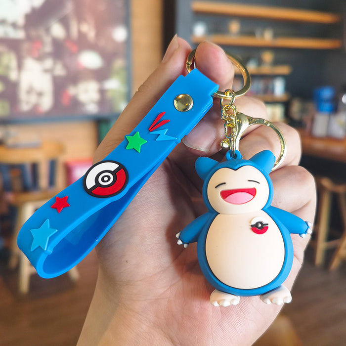 Wholesale Cartoon Doll Silicone Keychain JDC-KC-Tingm237