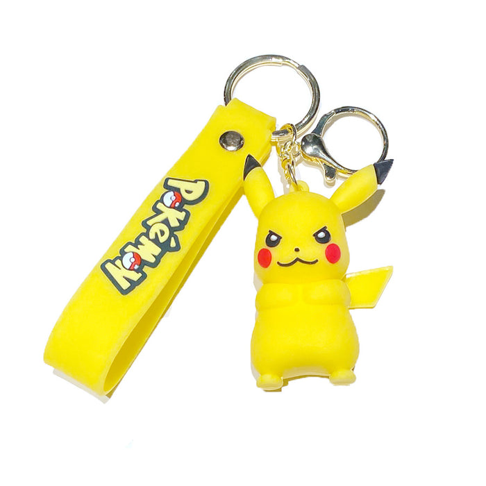 Wholesale Drip Glue Cartoon Doll Keychain JDC-KC-Gongz053