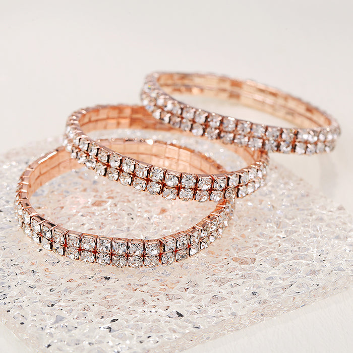 Wholesale Diamond Alloy Bracelet JDC-BT-Liyang003